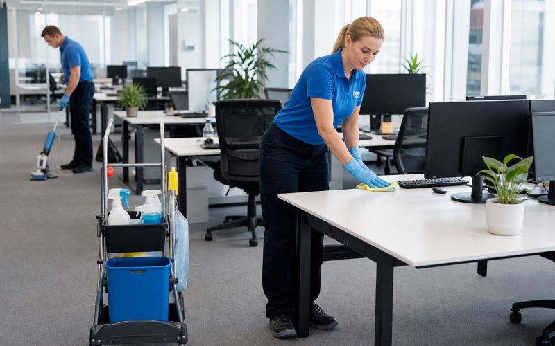 Limpieza de oficinas en Castellón — escritorios, suelos y zonas comunes impecables